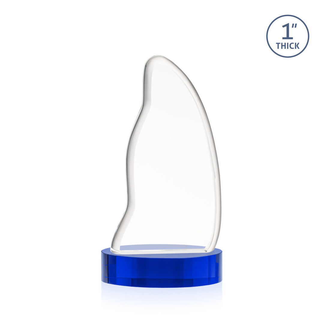 Beauford VividPrint™ Award on Base - Blue 14