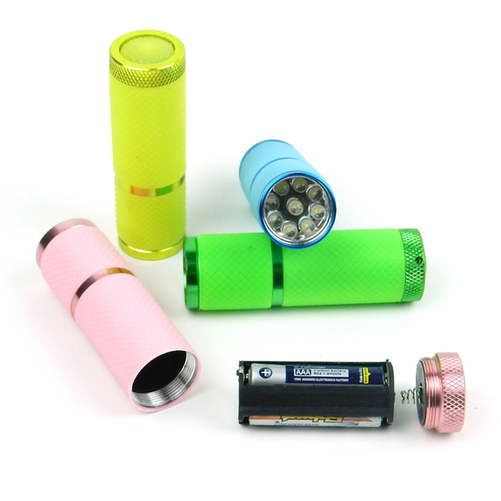 Compact Waterproof LED Glow Flashlight 3