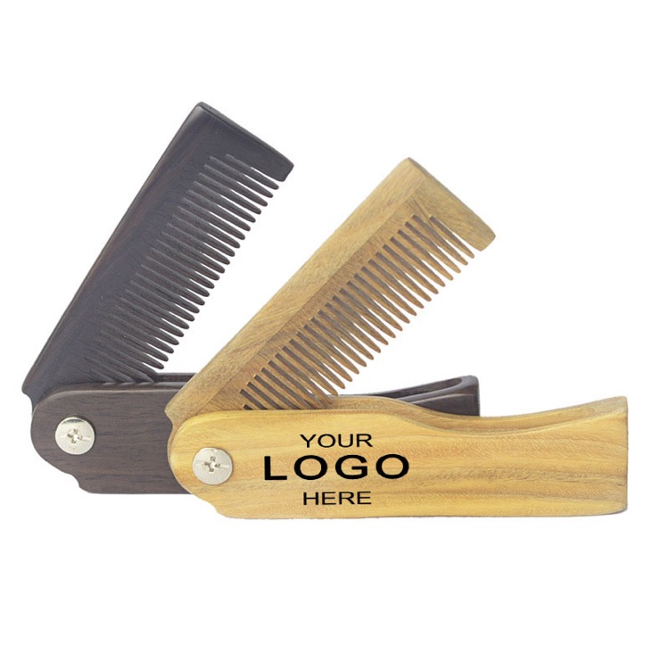Folding sandalwood comb 4