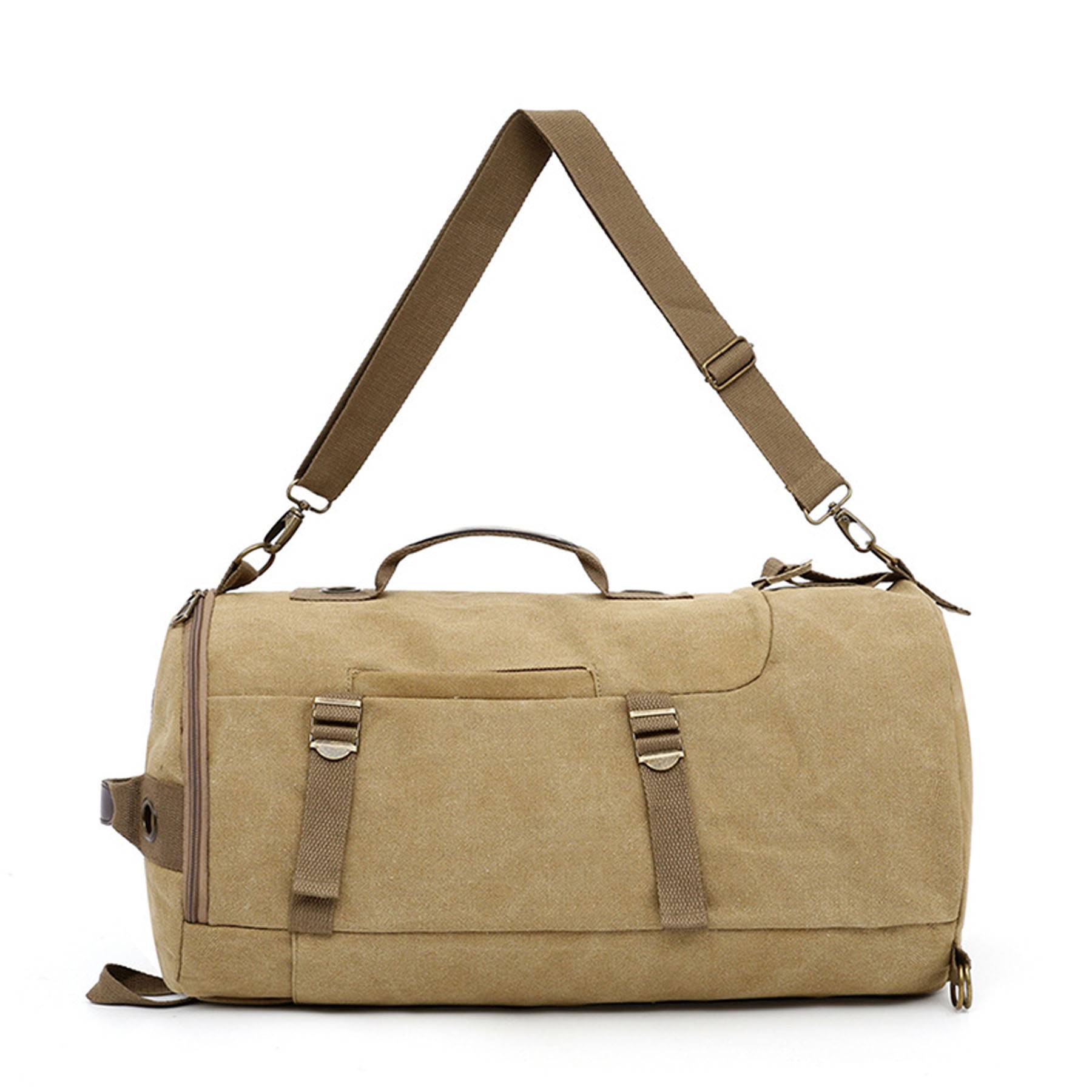 Retro canvas backpack 13