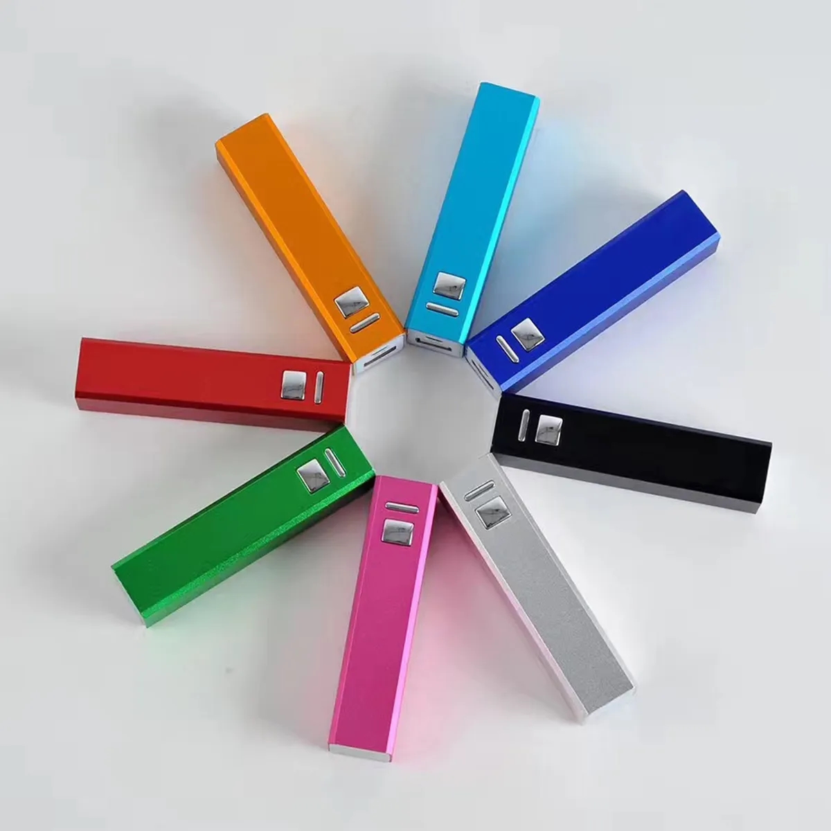 2600mAh Portable External Power Bank Battery Charger Metal 6