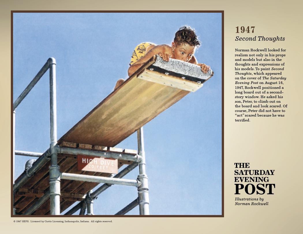 Triumph® Calendars The Saturday Evening Post Illustrations by Norman Rockwell Calendar 24