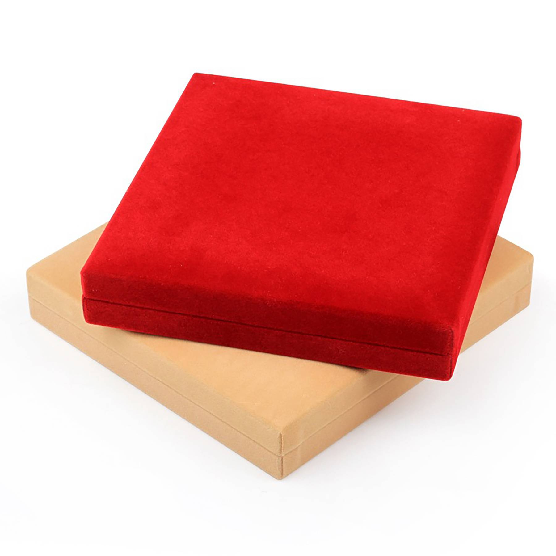 Flannelette pearl jewelry box Pendant packaging 3