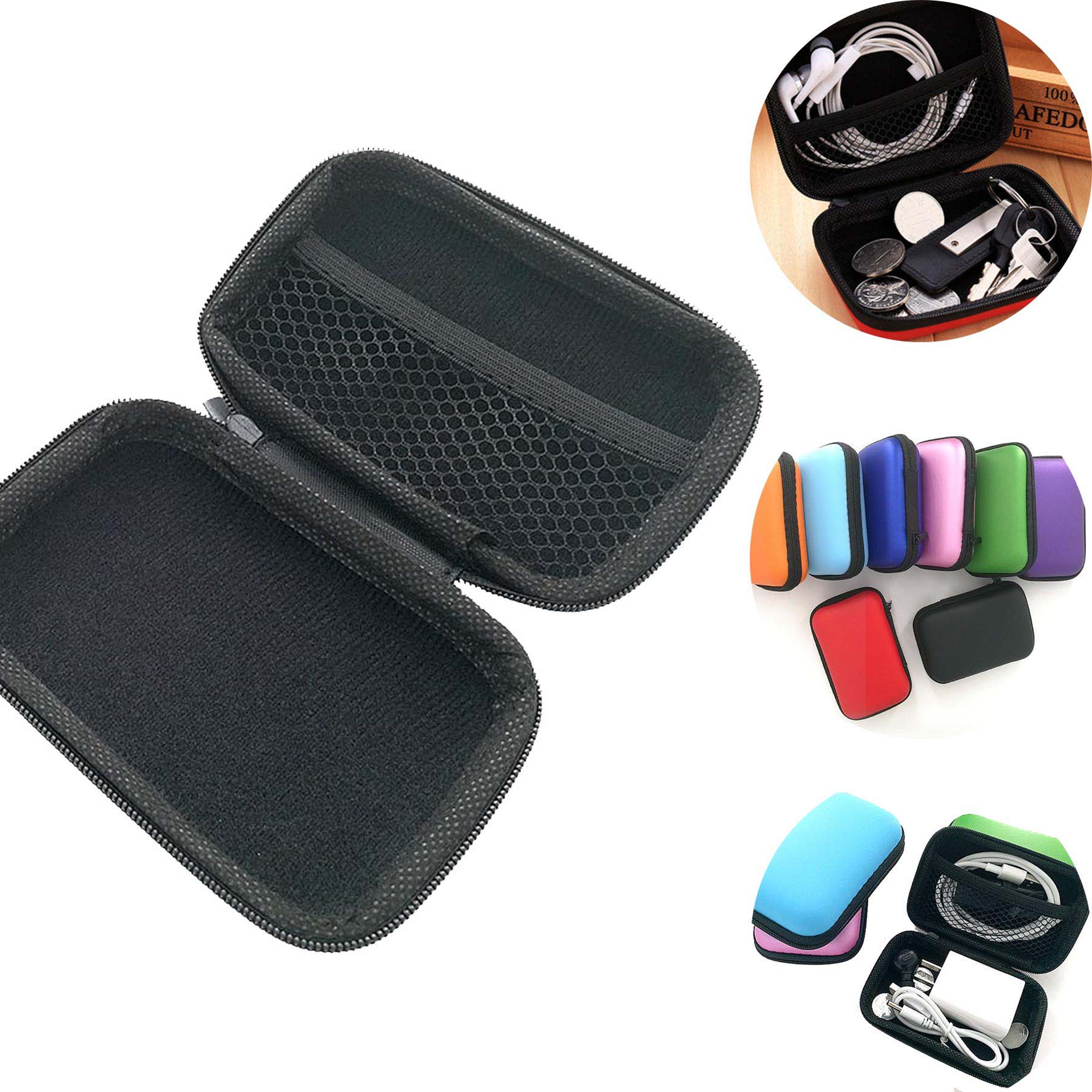 Square Earphone Case 2