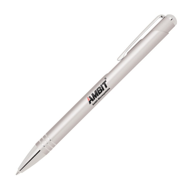 Klavier-III Aluminum Ballpoint Pen with Knurled Plunger 4