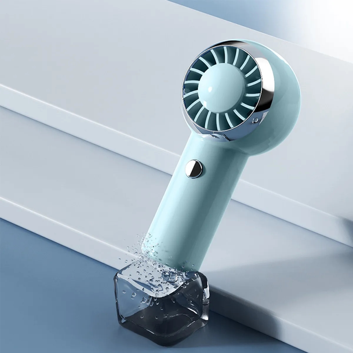 Mini Portable Mute Rechargeable USB Handheld Fan 6
