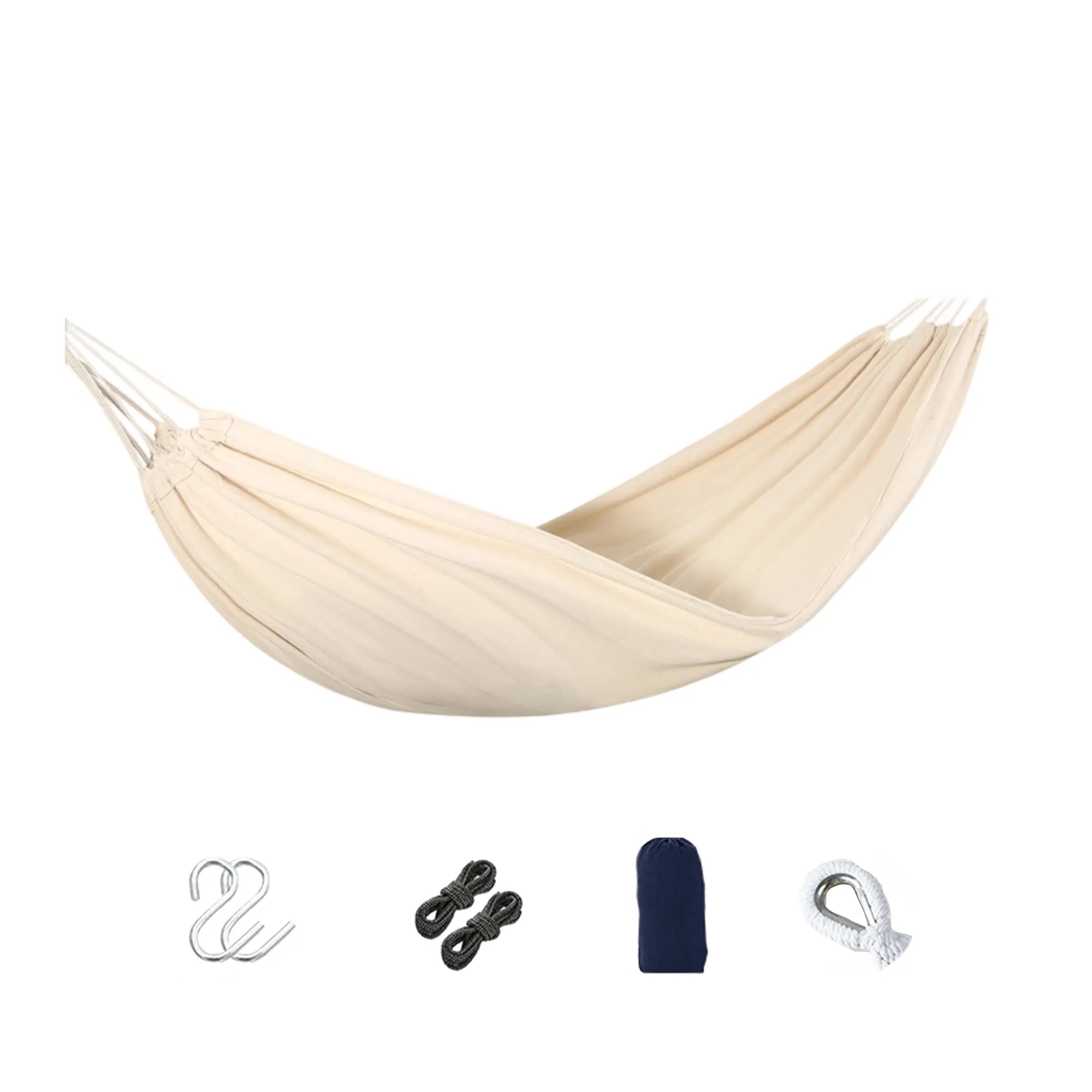 MOQ 50 Canvas Camping Hammock 4