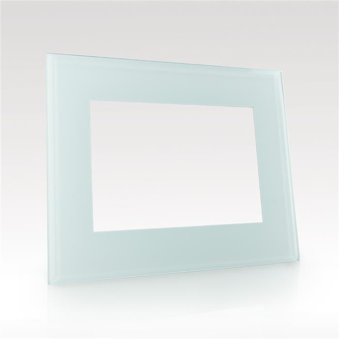White Glass Photo Frame 8