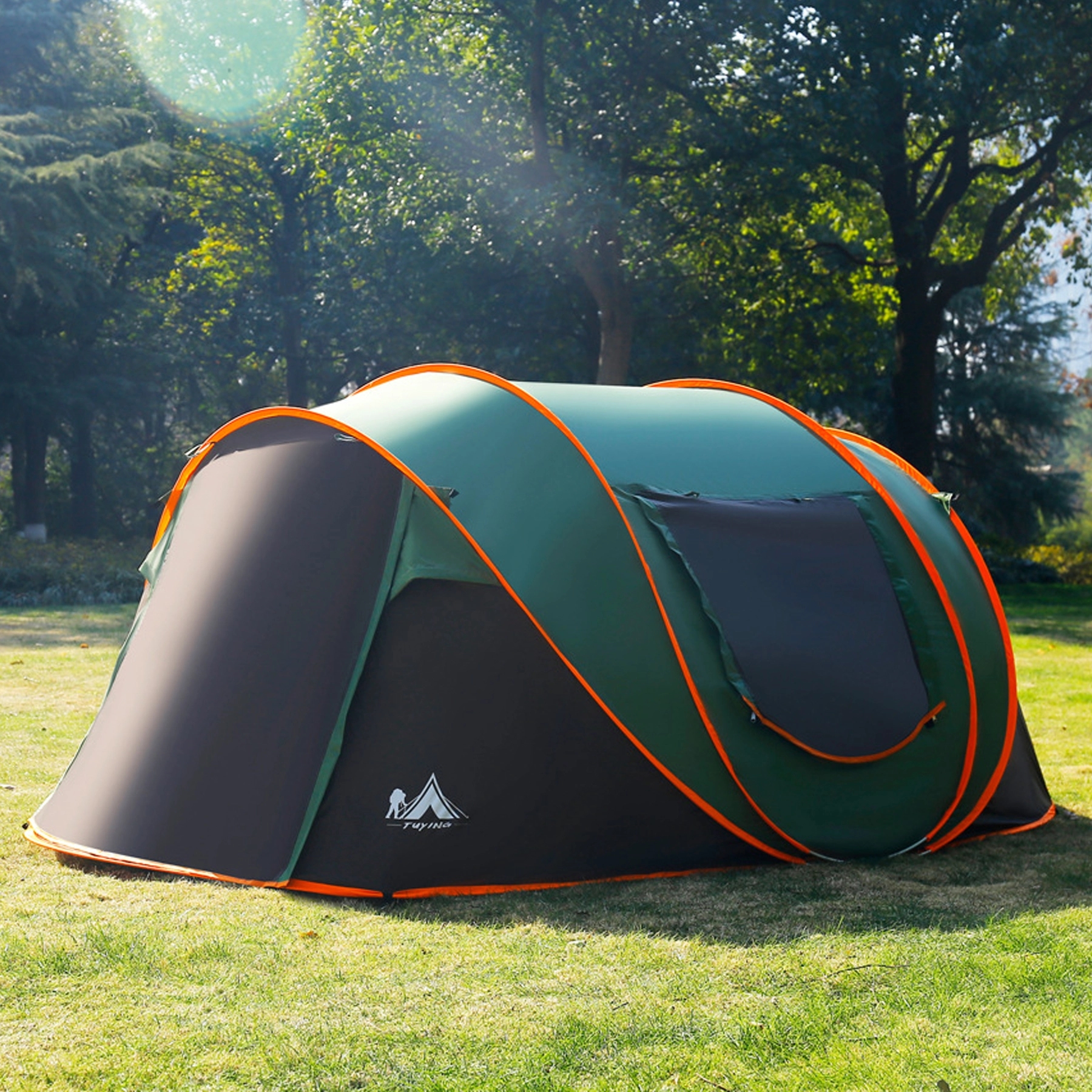 Full-Automatic Quick-Opening Rainproof Shelter Large Tent 2