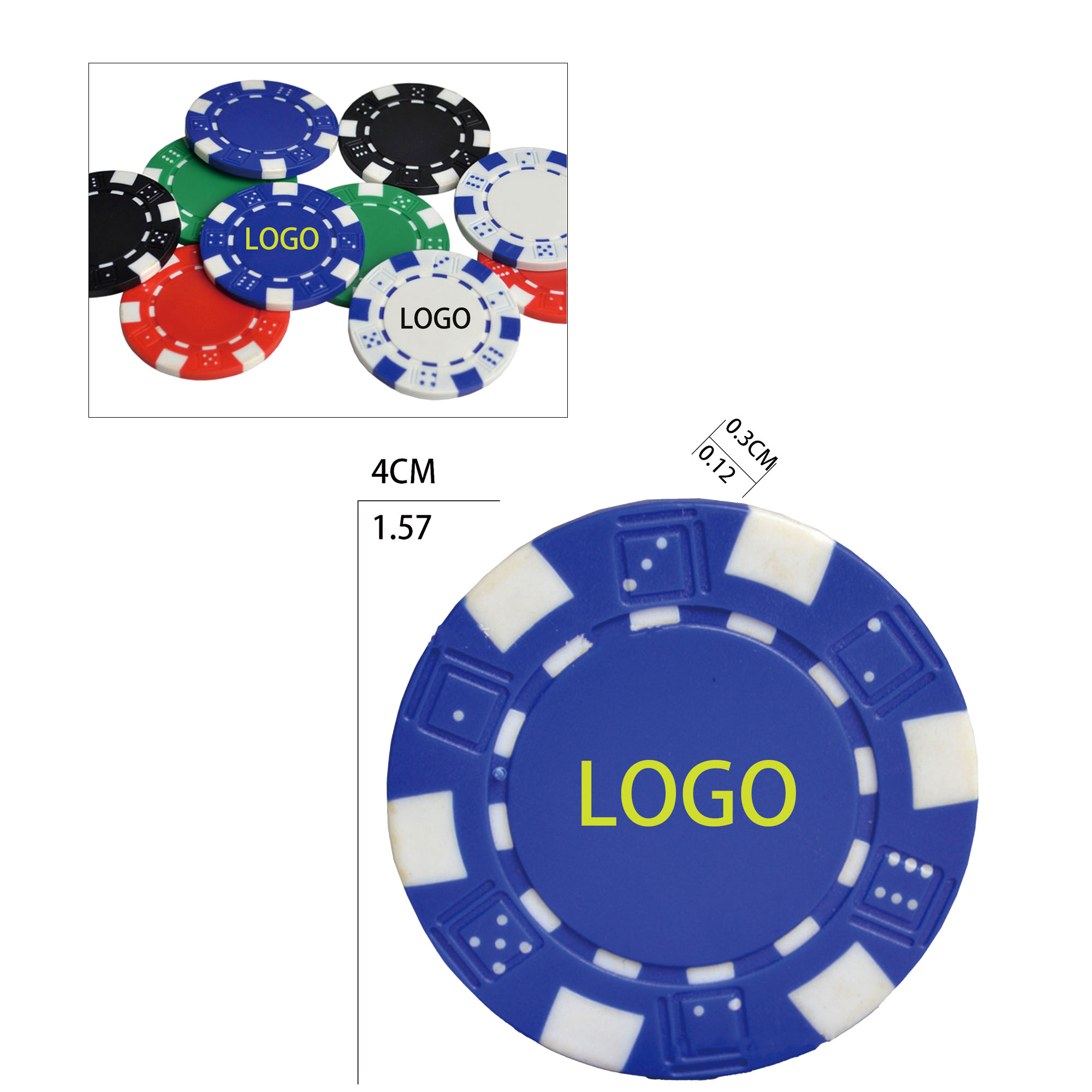 Silicone Poker Chips 3