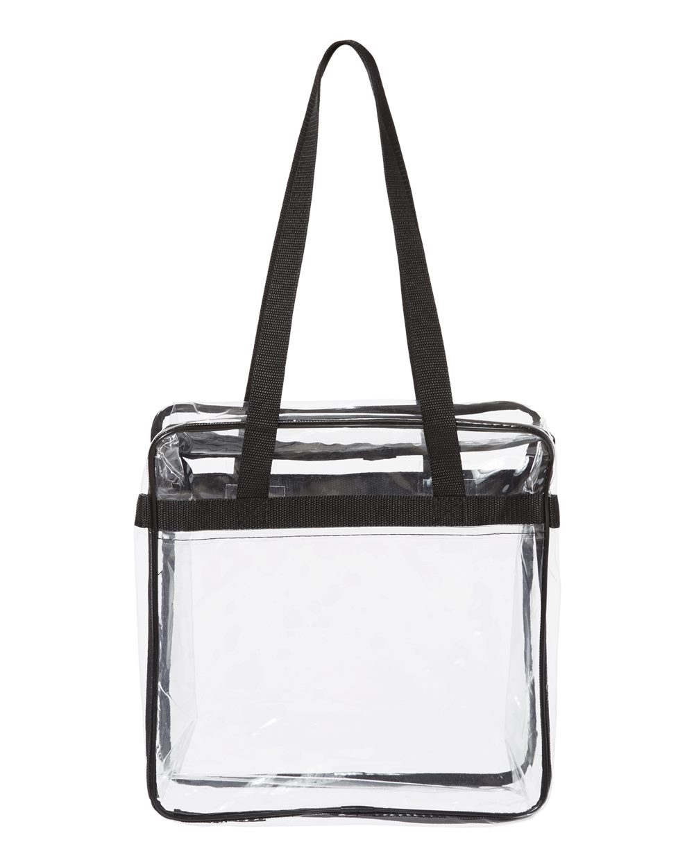 OAD Clear Tote with Zippered Top - OAD5005 5