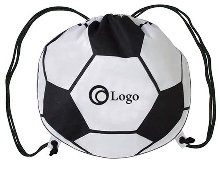 210D Polyester Football Drawstring Bag 2