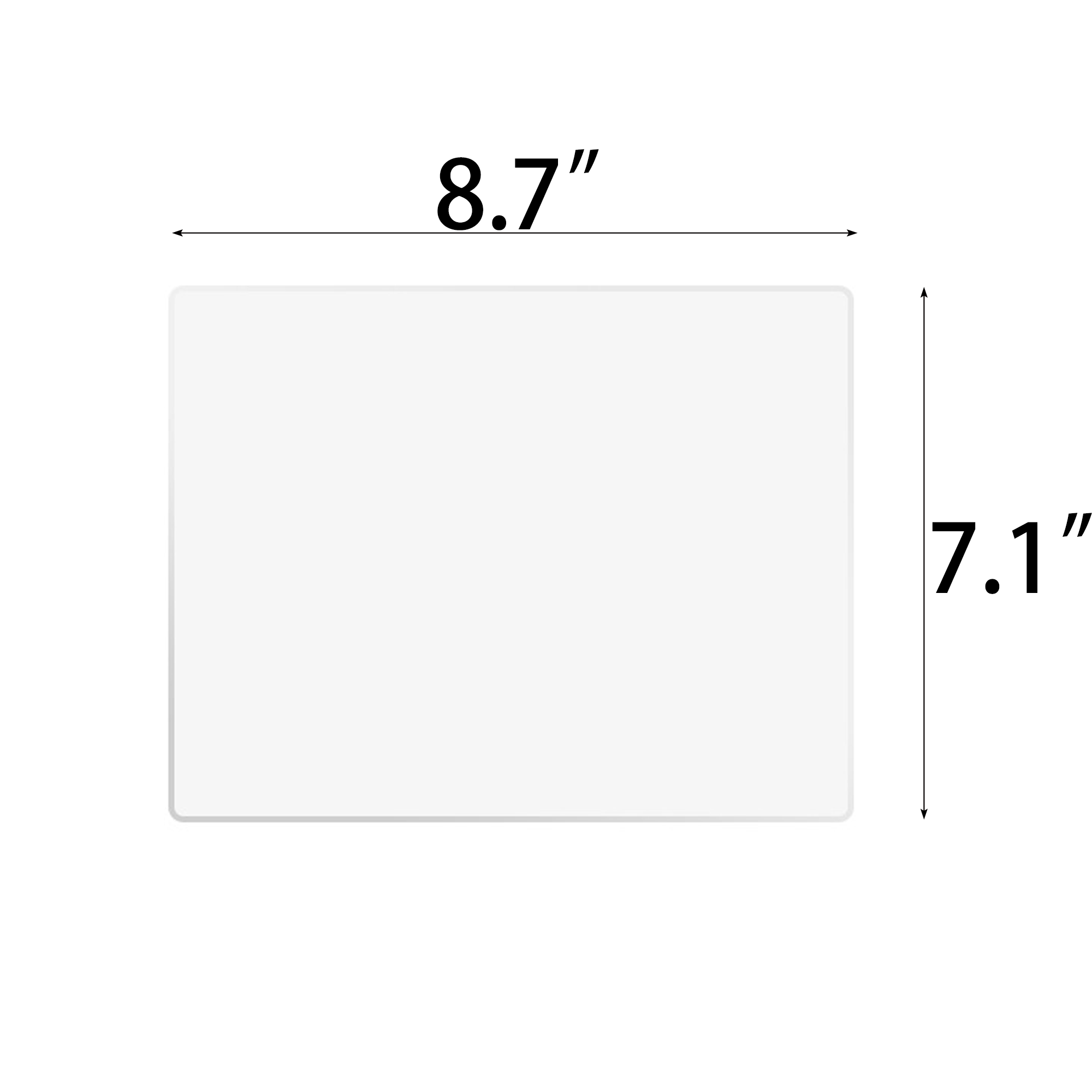 8.7"*7.1" Computer Mouse Pad 3