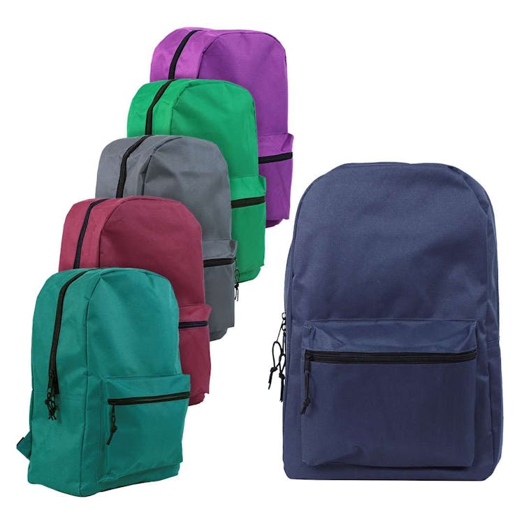 BigBox Basic Backpacks Assorted 17" 2