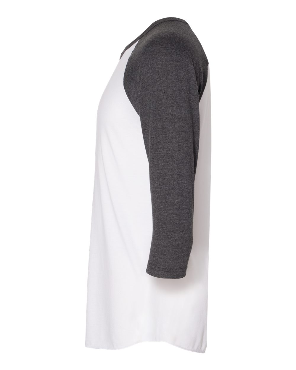 Unisex 50/50 Raglan Three-Quarter Sleeve Tee - BB453W 9