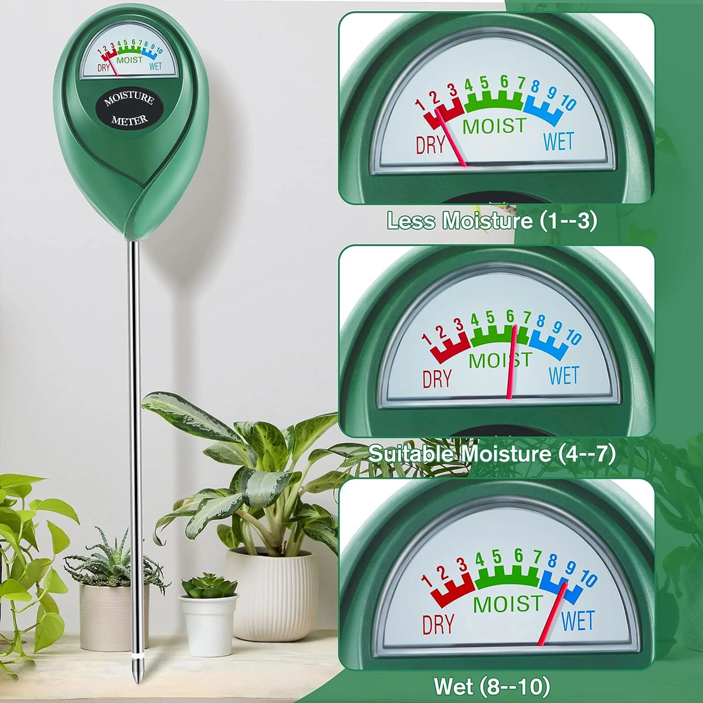 Abs Soil Hygrometers With Batteries 3