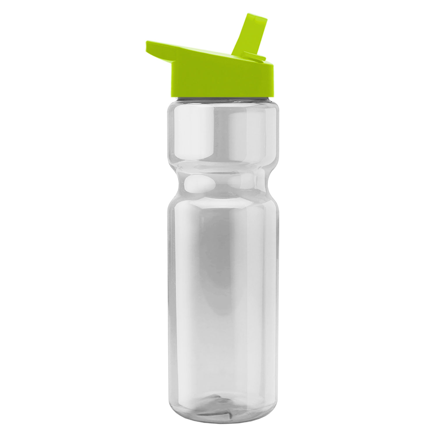 Champion - 28 oz. Transparent Bottle with Flip Straw Lid 16