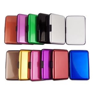 Sleek Aluminum Credit Card Case With Snap Closure 5