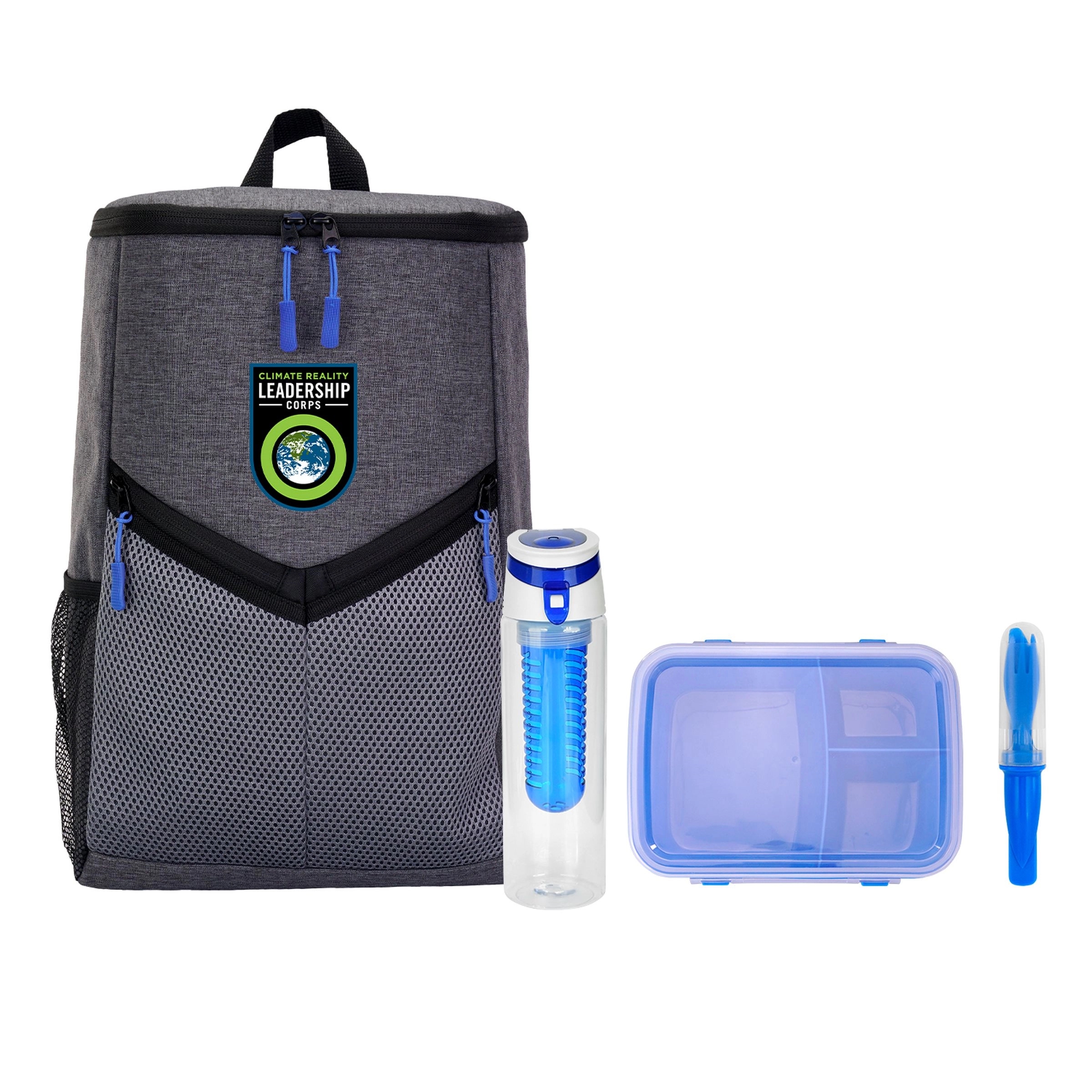 Victory Lunch & Drink To Go Backpack Set 12