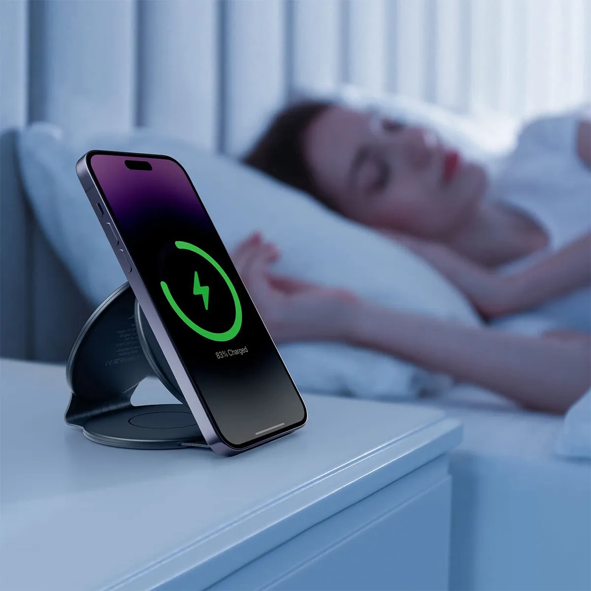 3 in 1 Wireless Charging Station Magnetic Foldable Travel 6