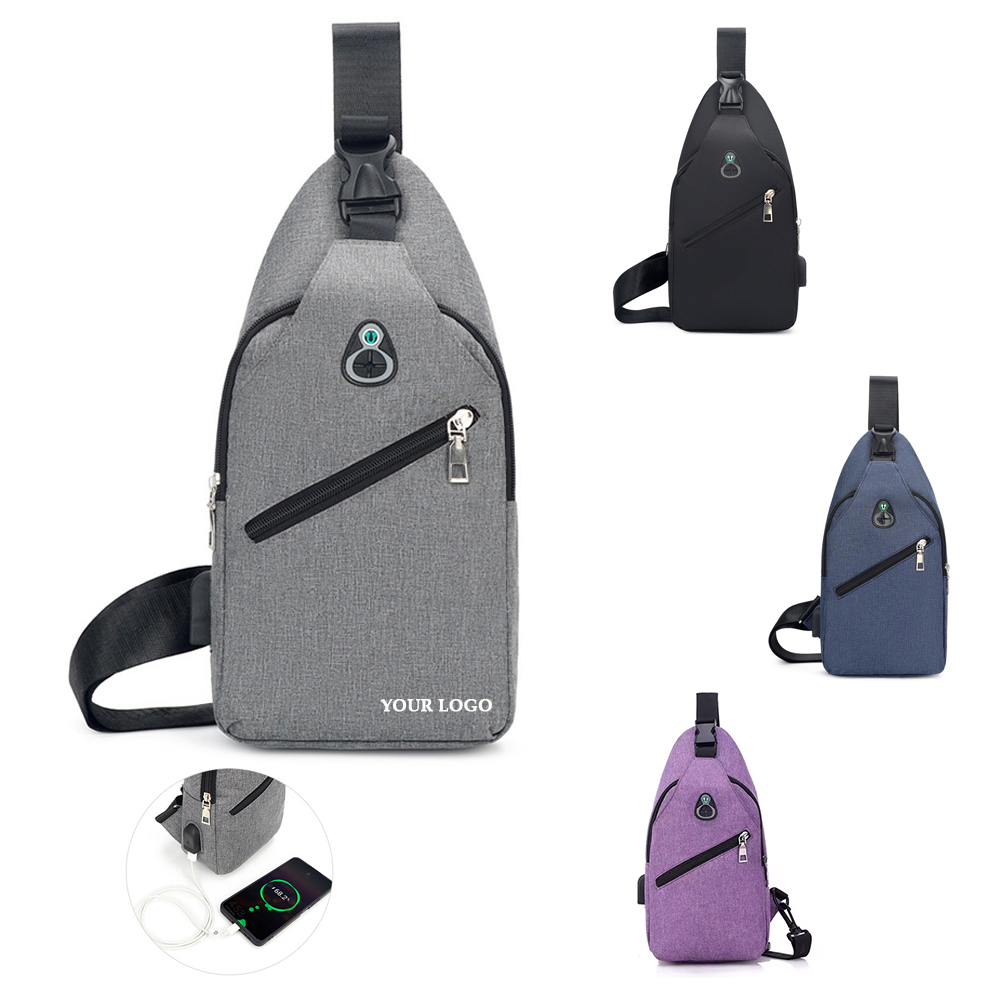 Crossbody Sling Backpack Waterproof Chest Bag 2