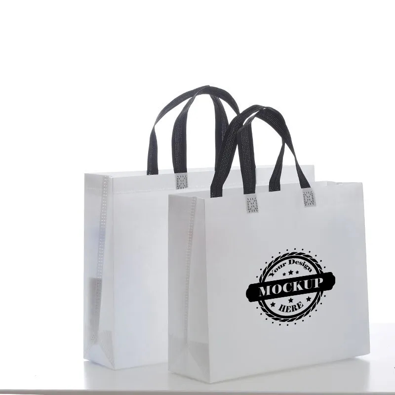Two Tone Non Woven Tote Bag 3