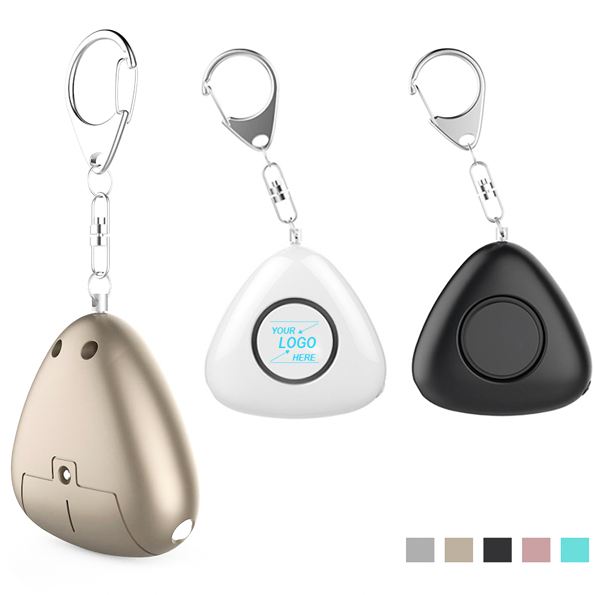 LED Light Keychain with Personal Alarm 5