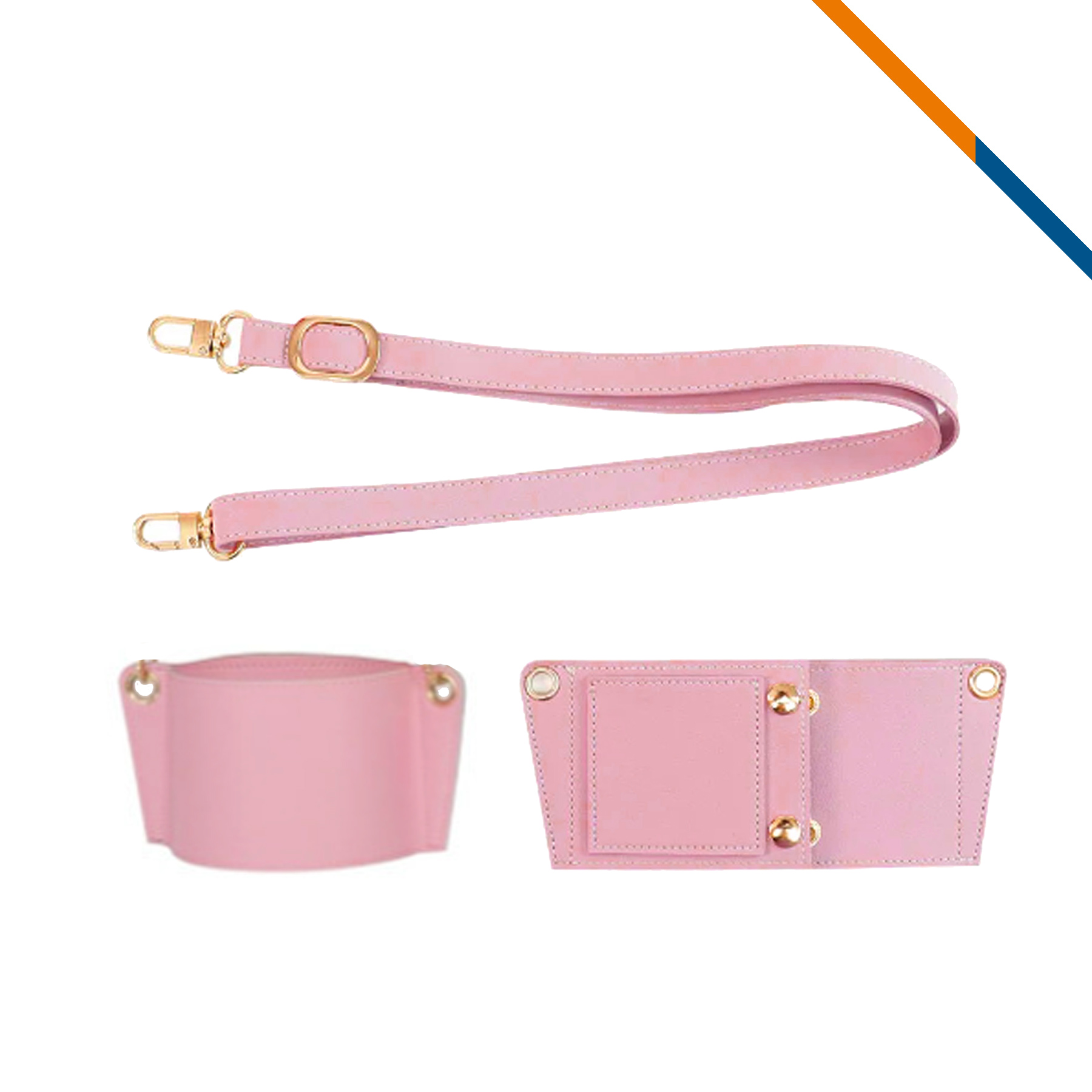 ZipChic PU Leather Water Bottle Holder 5
