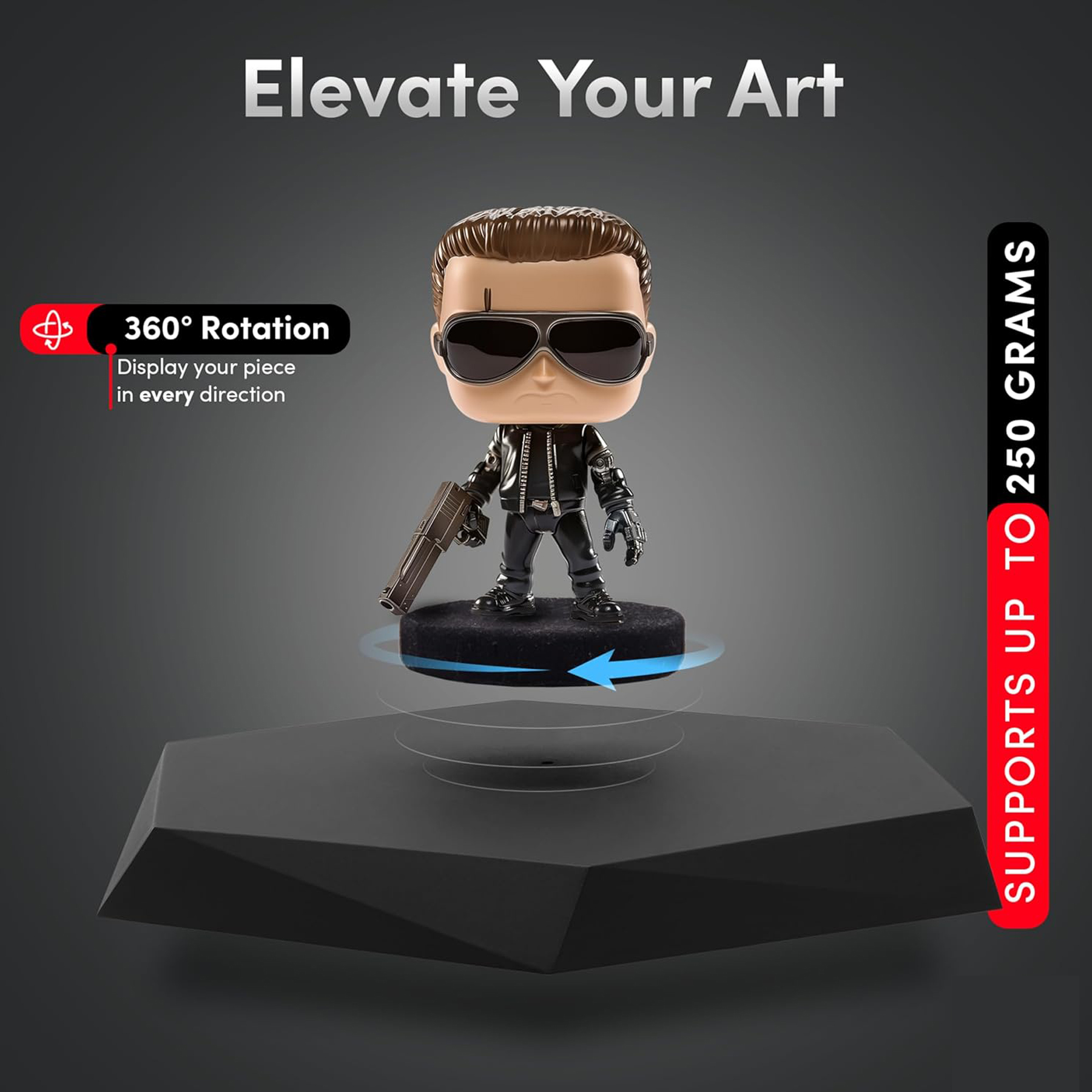 Magnetic Levitating Display Stand for Collectibles and Gifts 9