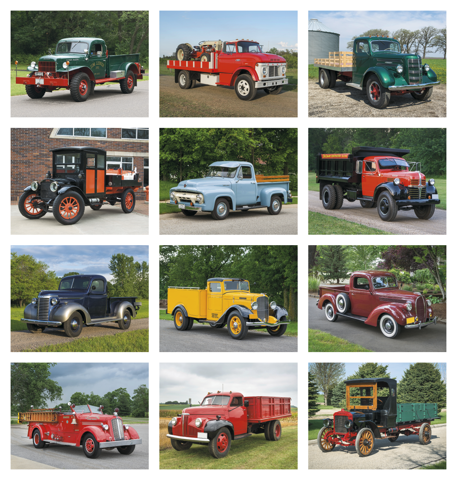 HotLine® Products Classic Trucks Appointment Calendar - Spiral 28