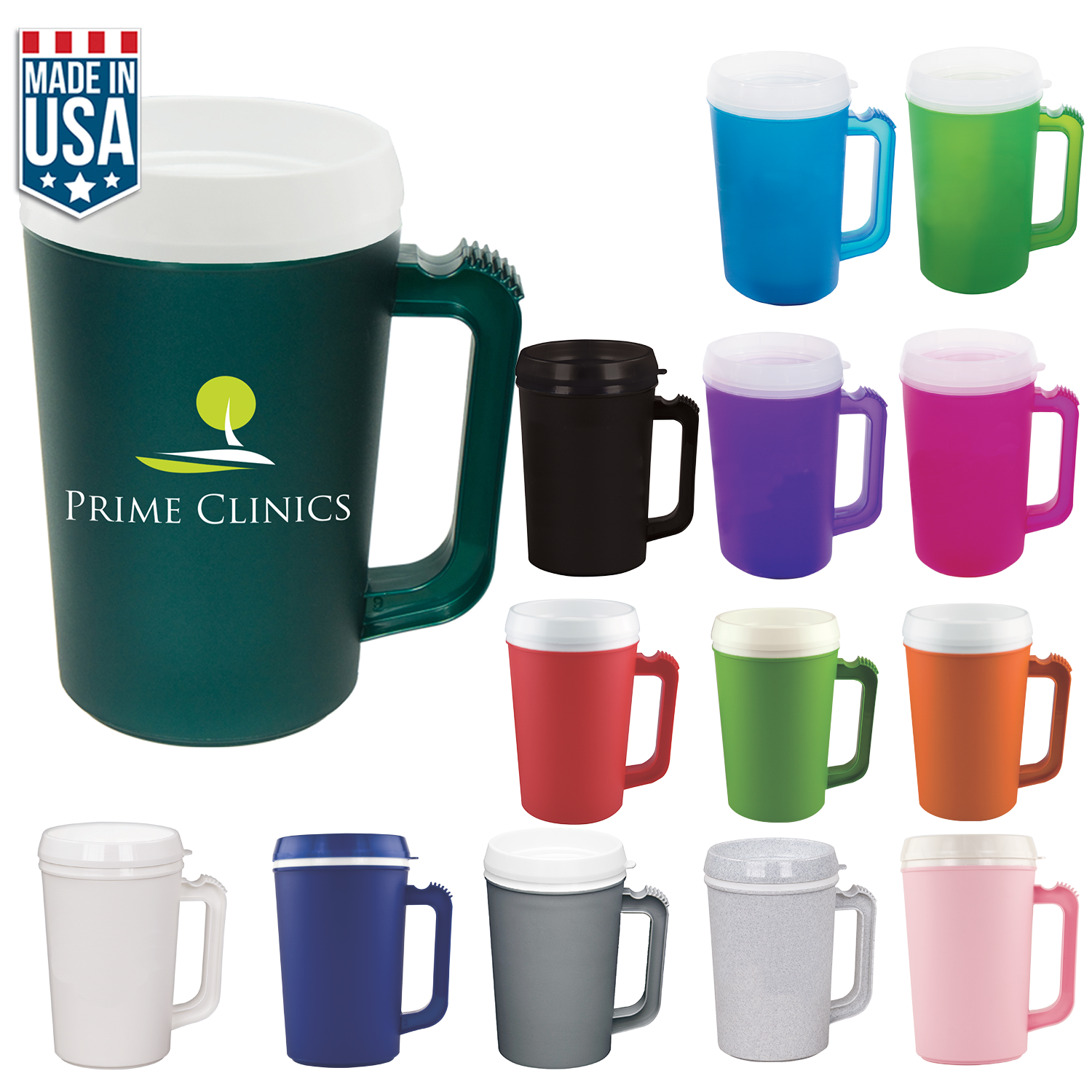 22 Oz Insulated Mug 8