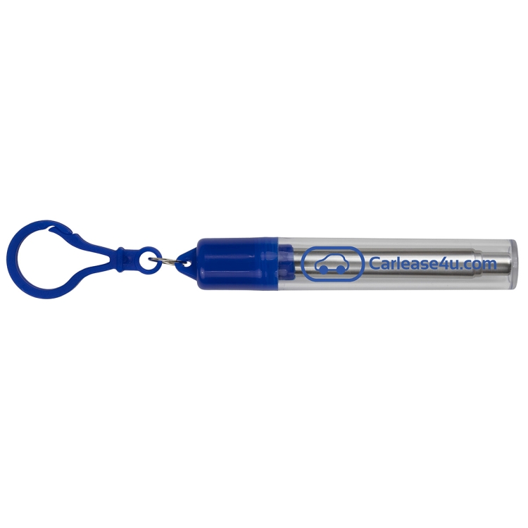 "Eco-Collapsible Straw" 8" Reusable Stainless Steel Straw 40