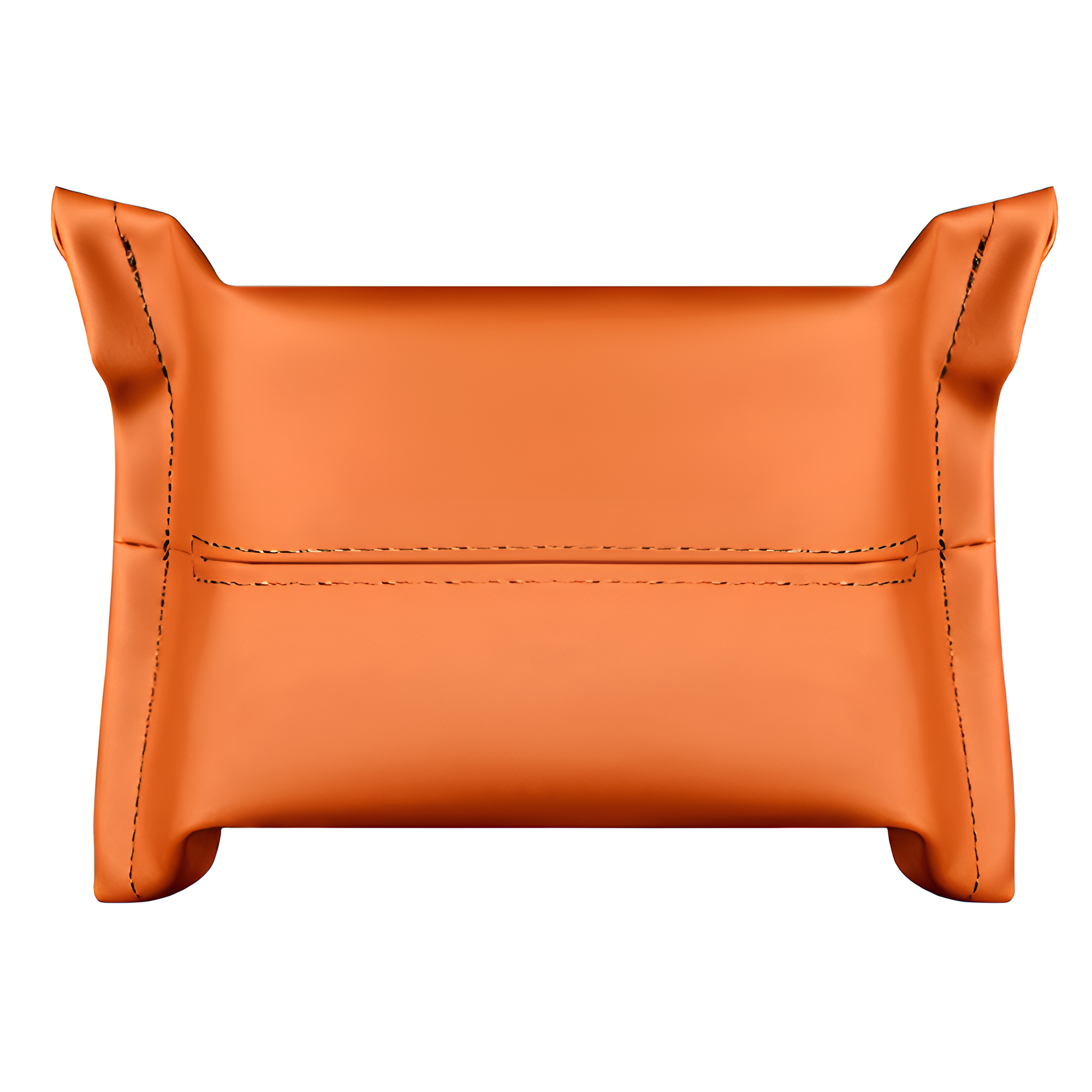 MOQ 50 PCS Stylish Leather Car Tissue Box 7