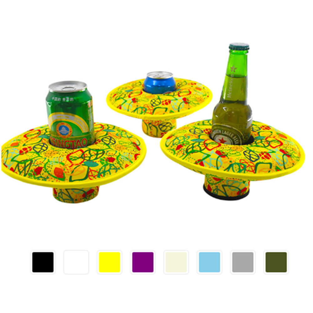 Inflatable Floating Can Holder 2