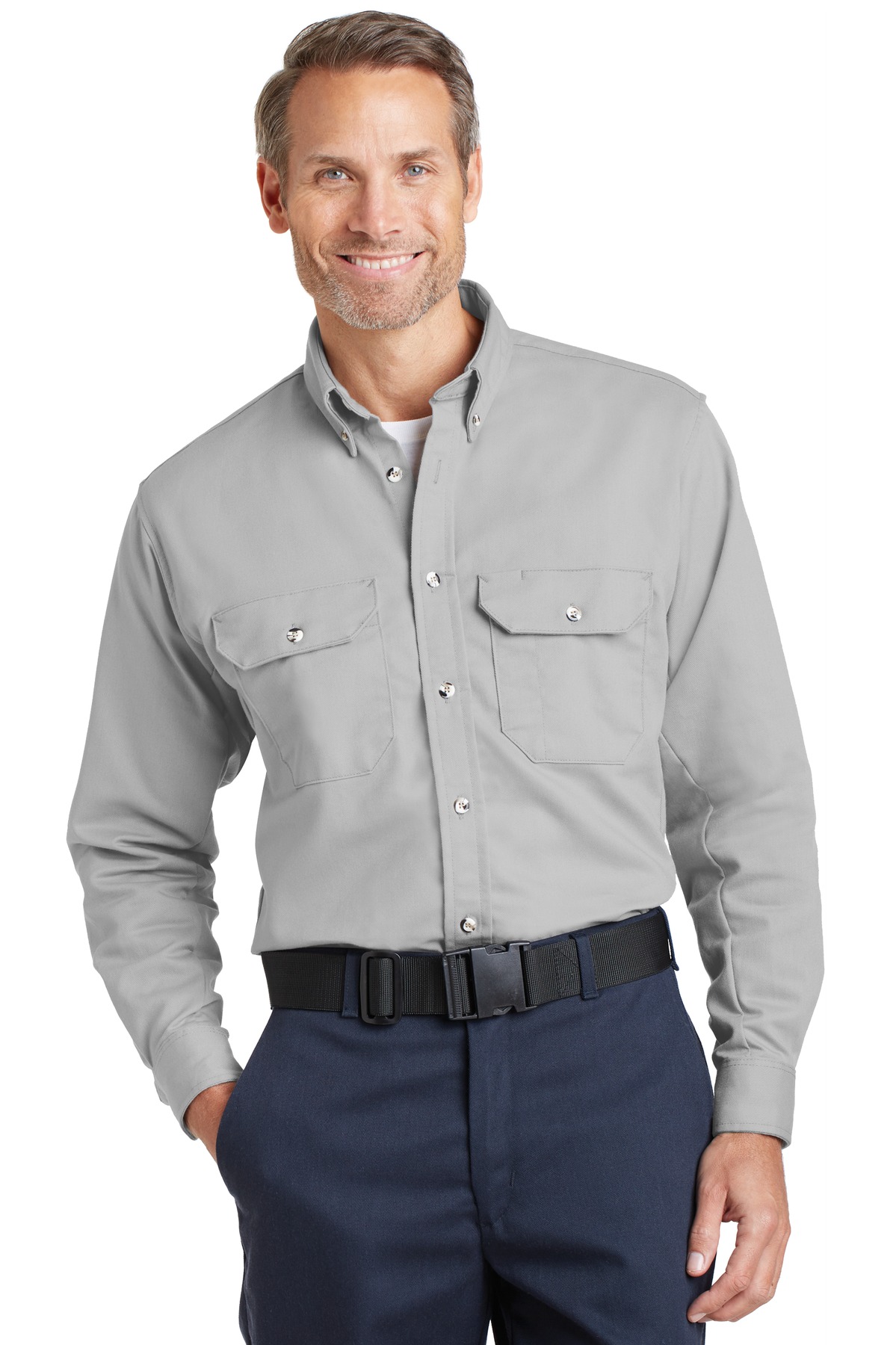 Bulwark EXCEL FR ComforTouch Dress Uniform Shirt. SLU2 5