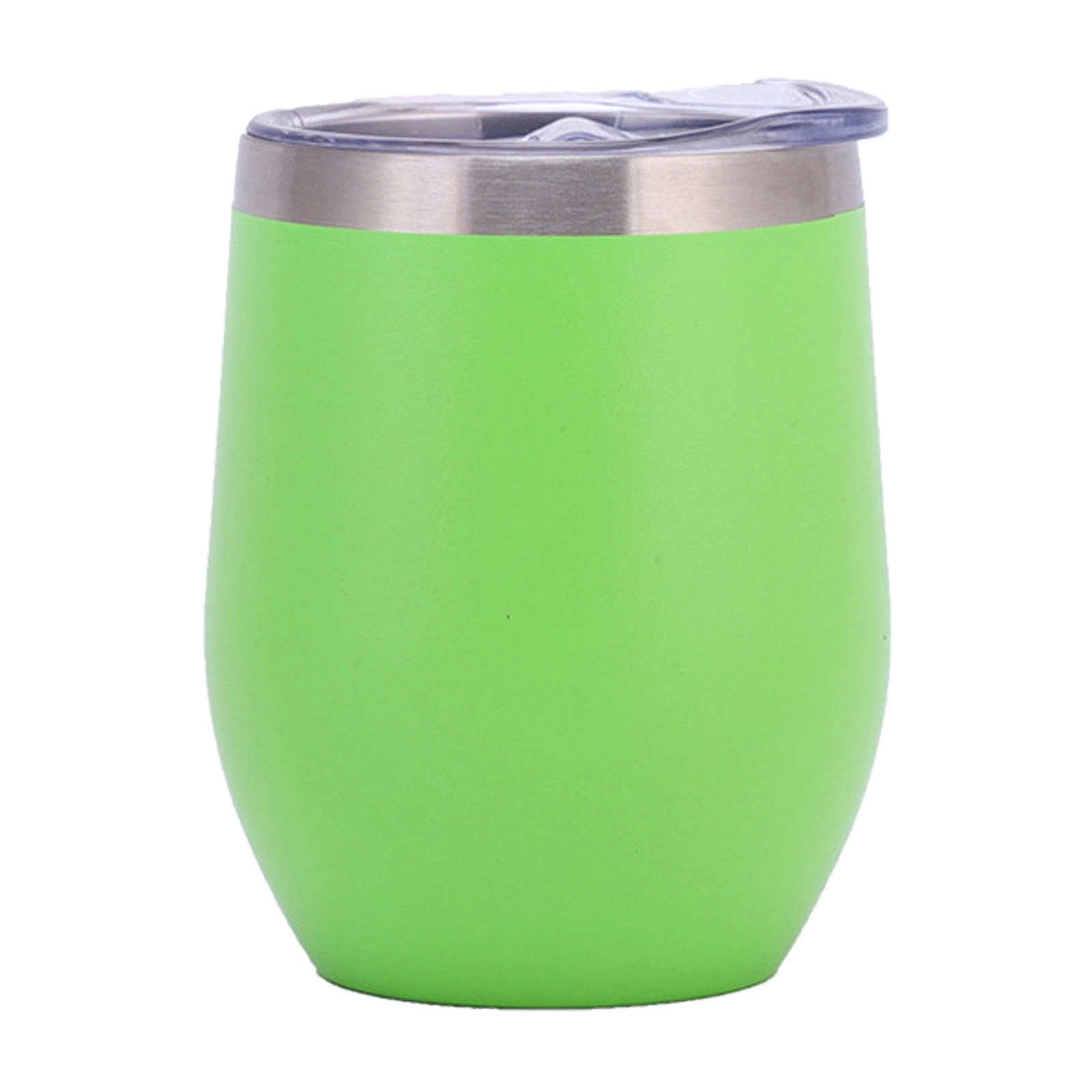 12Oz Double-Layer Stainless Steel Eggshell Wine Cup 12