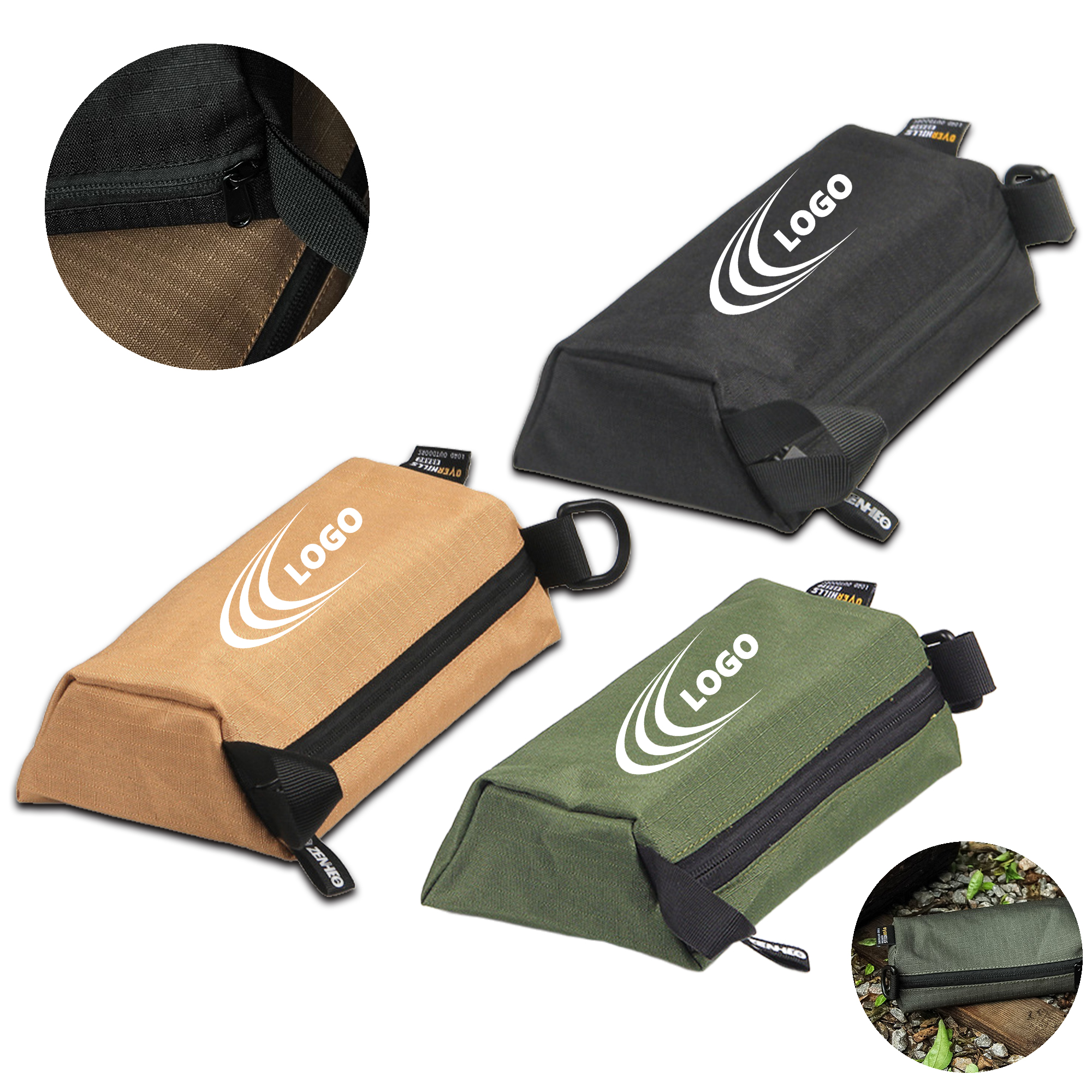 Water-Resistant Organizer With Elastic Compartments 2
