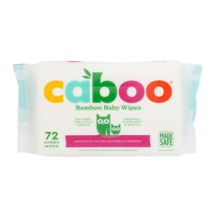 Baby Bamboo Flip Top Wipes 12 pk