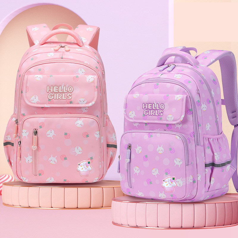 Cute Girl Oxford Backpack 5
