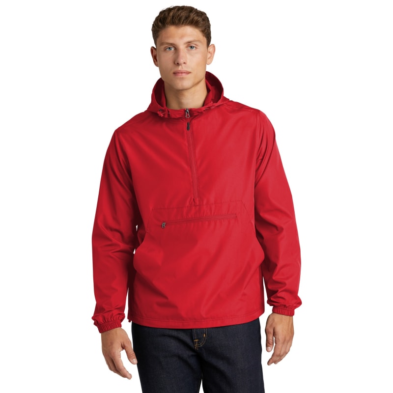 Sport-Tek Packable Anorak. 4