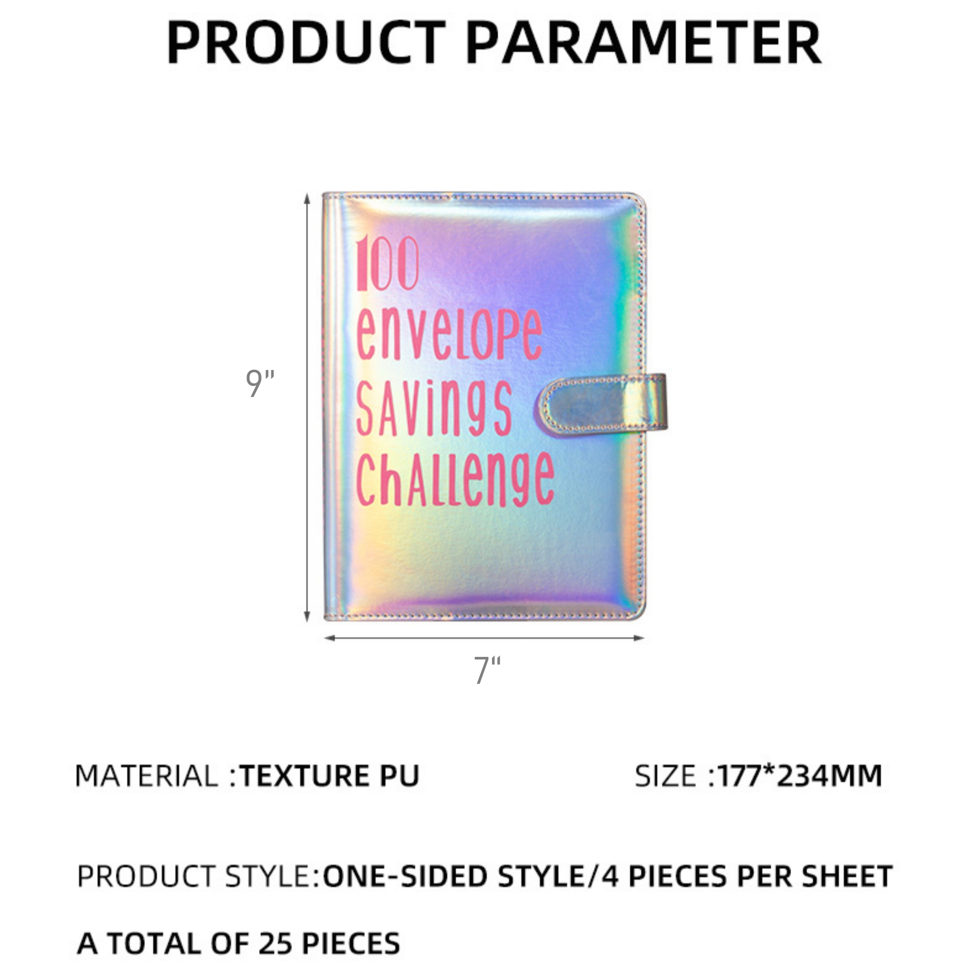 100 Envelope Saving Challenge 1