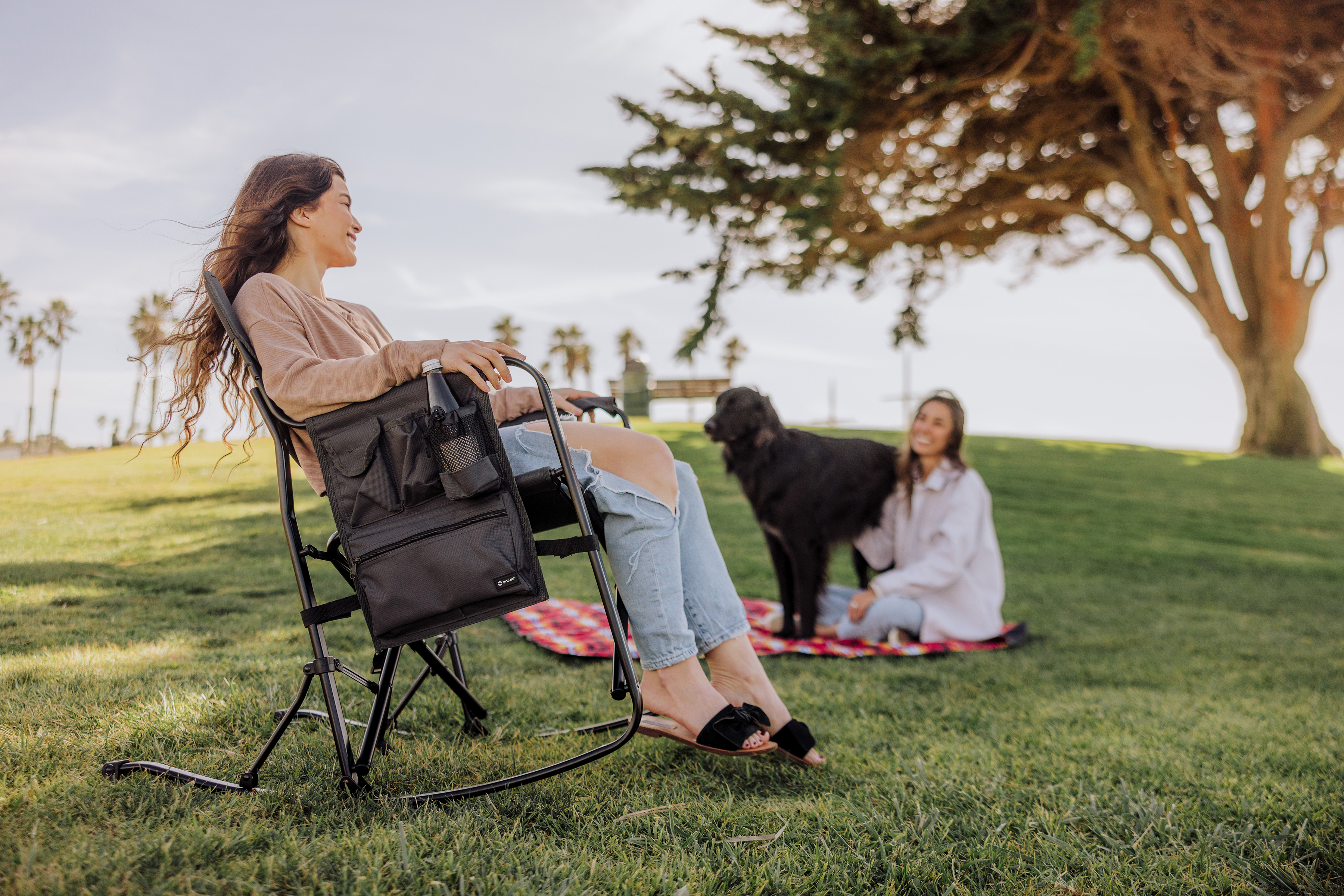 Woodland Rocking Camping Chair 2