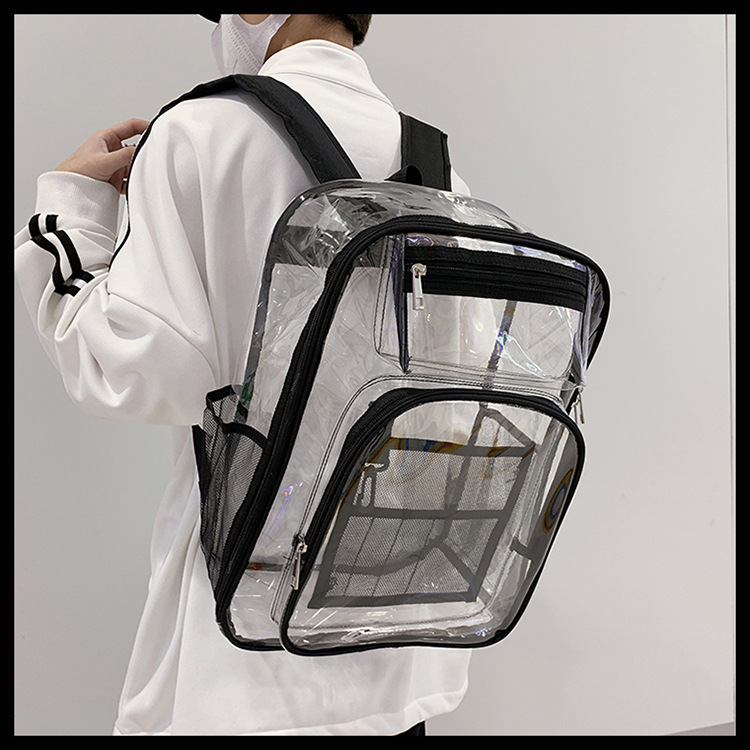 PVC Plastic Backpack 7