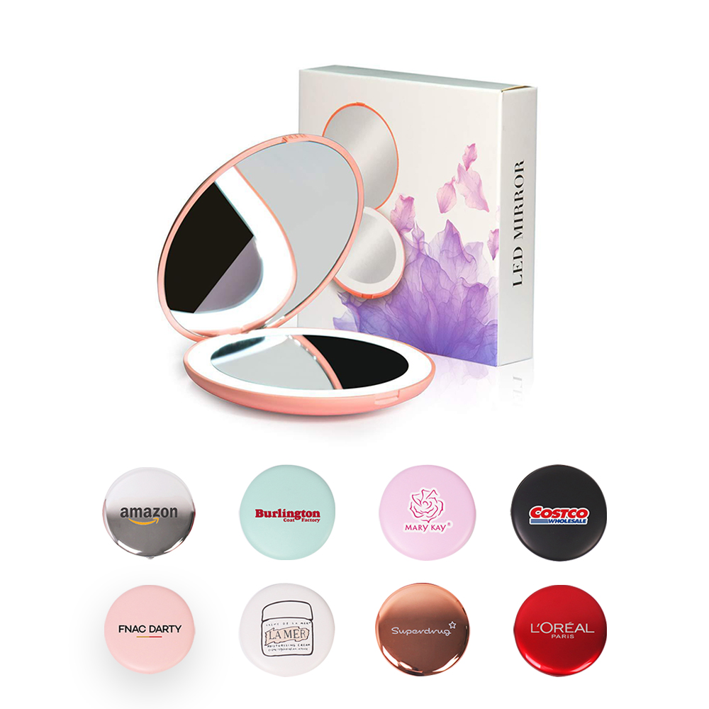 Small Makeup Mirror With Led Lights 1