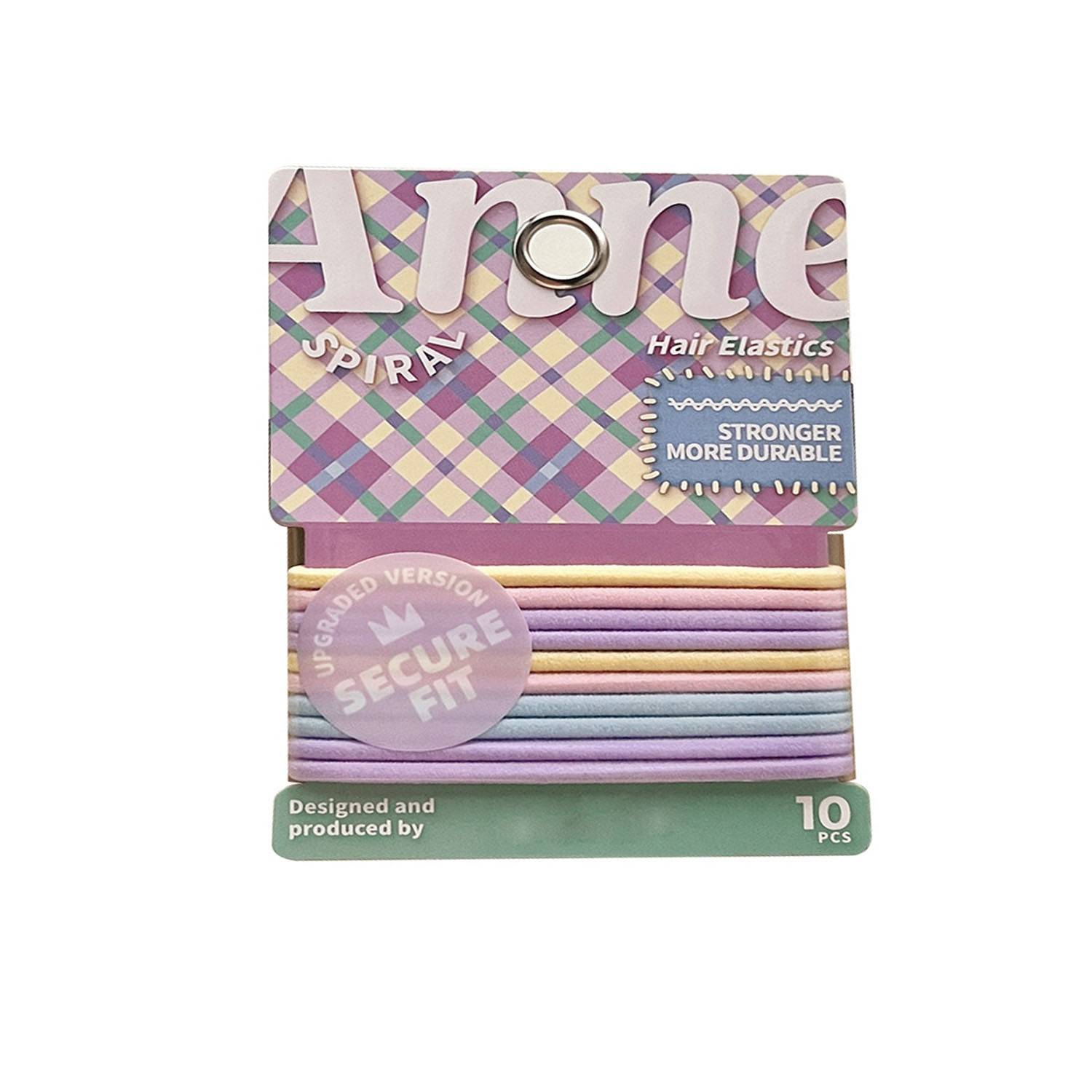 10 Pack Elastic Hair Ties 5