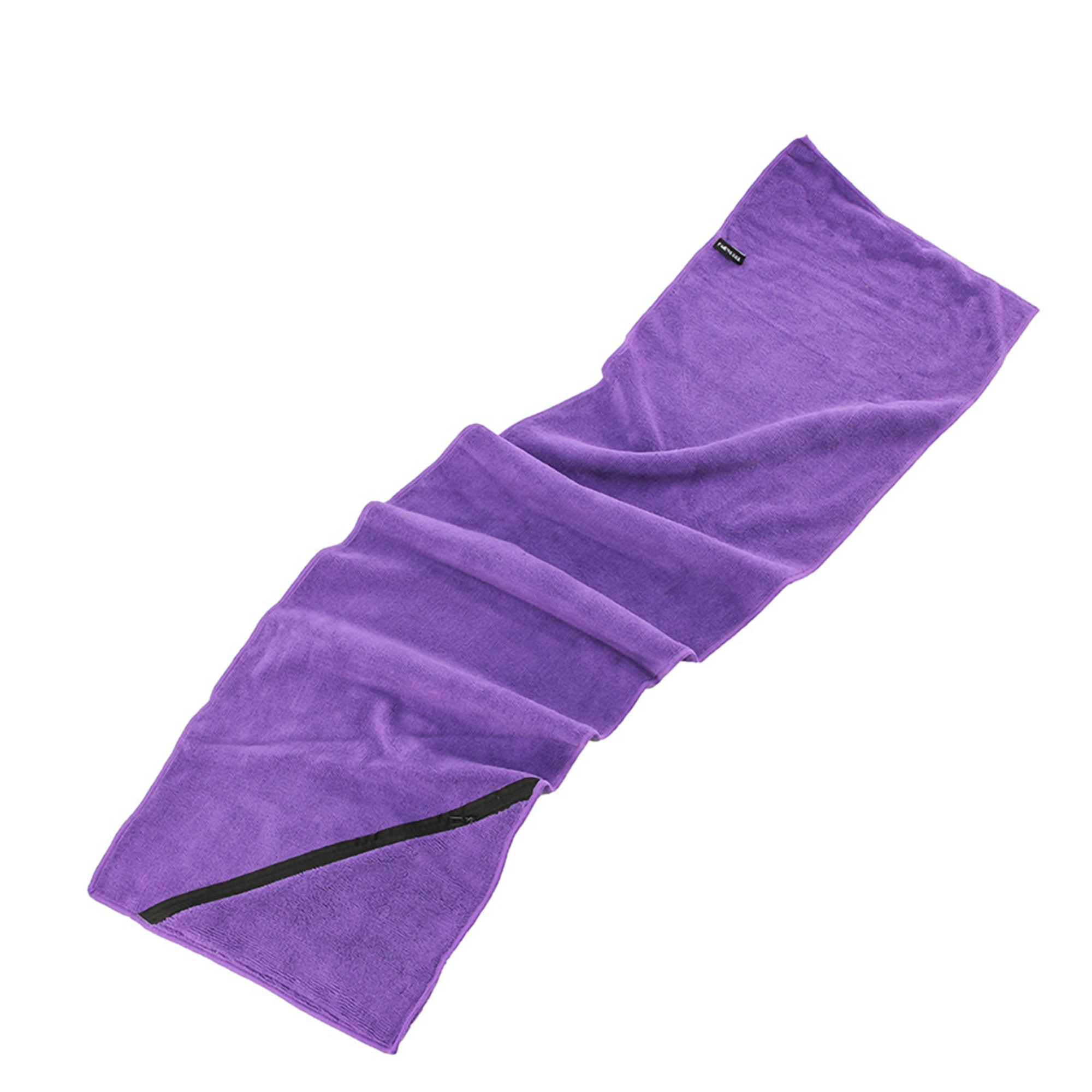 Microfiber Towel w/Zipper Pocket in Mesh Bag 4
