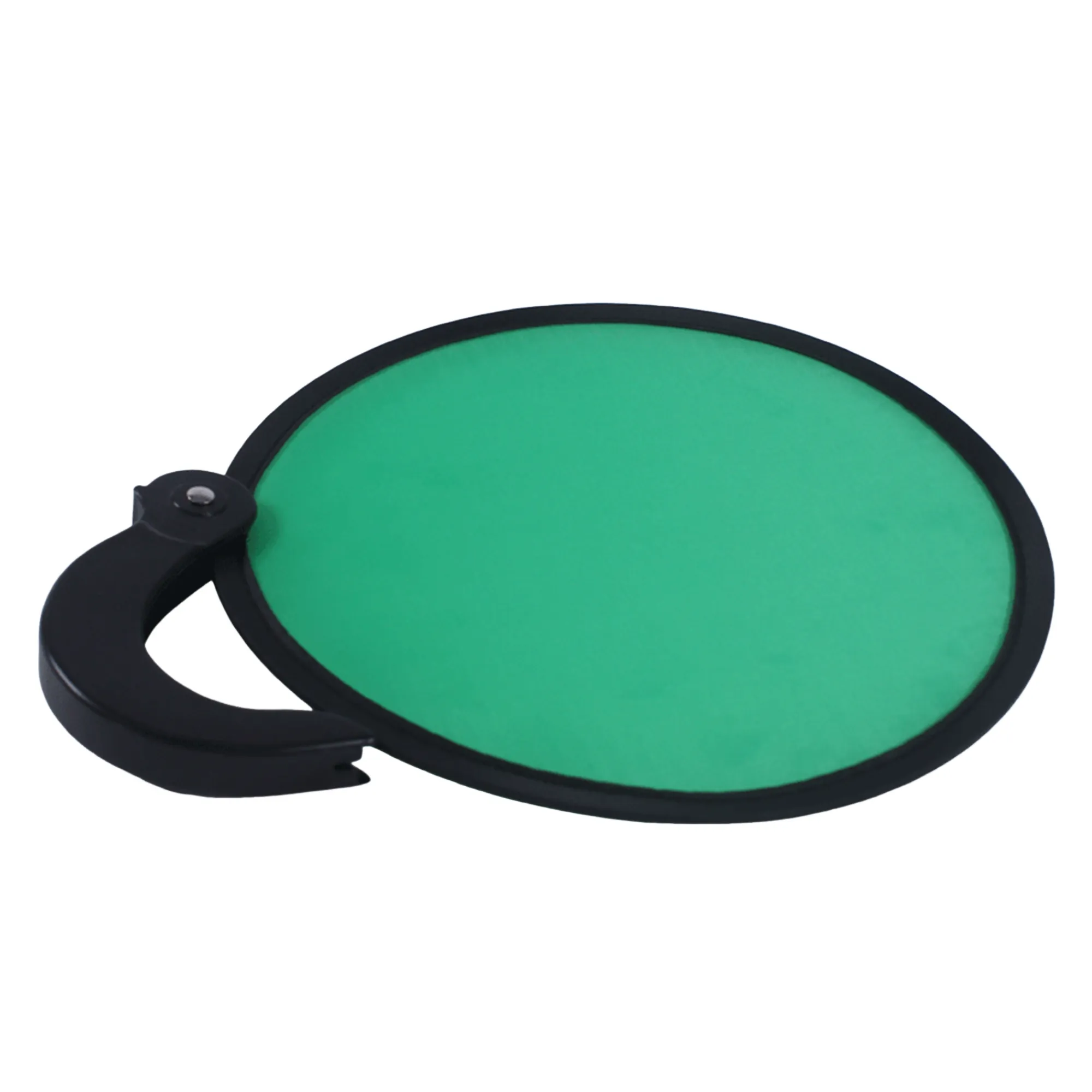 Lightweight Folding Disc Hand Fan 10 Inch 3