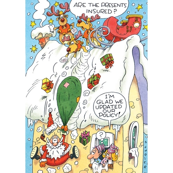 Festive Folly Insurance Christmas Cards 1