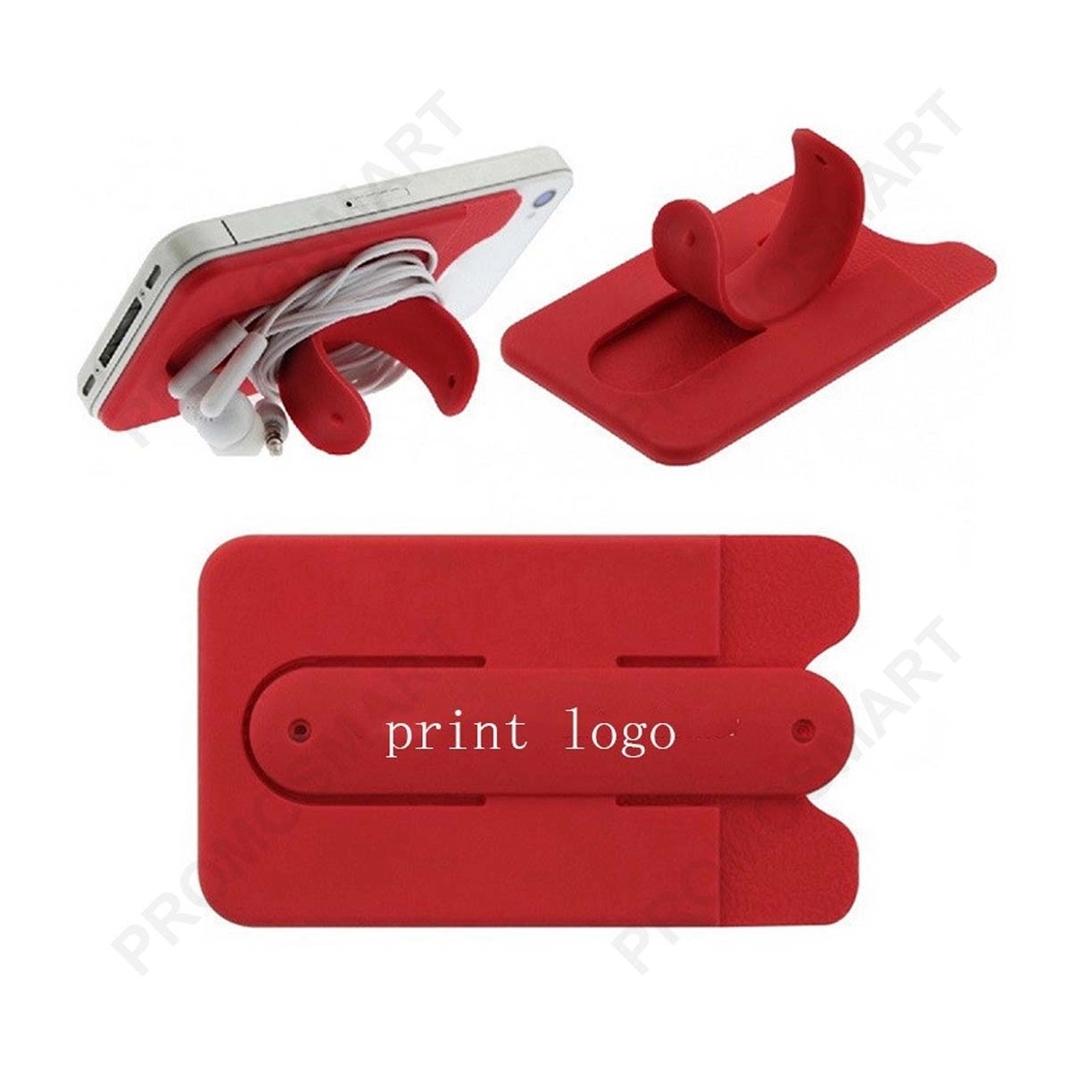 Silicone Cell Phone Stand Card Holder 2