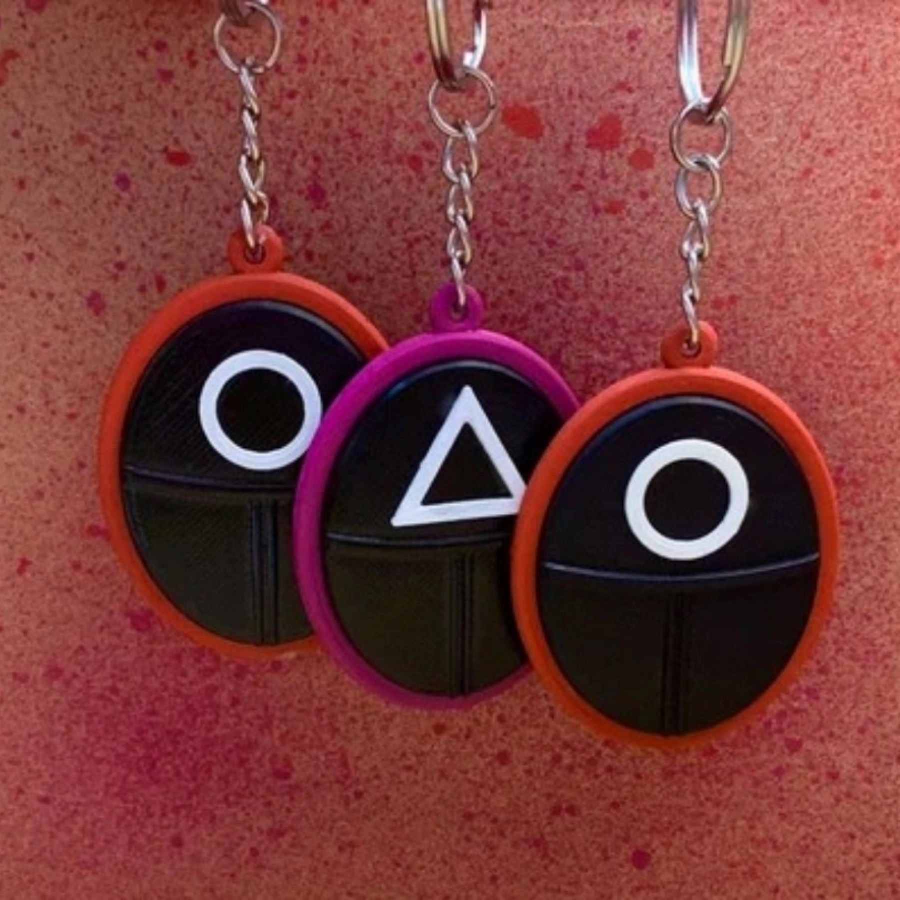 Keychain Pendant Resin 4